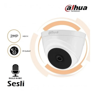 Dahua Hac-t1a21-p-a Sesli Mikrofonlu 2mp 3.6mm Dome Kamera