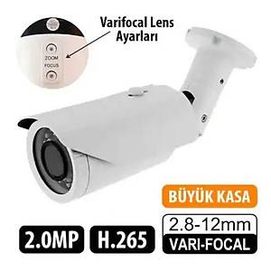 BYCAM 2009  2.0 Megapixel 2.8 - 12 Mm Ahd Kamera W.Lens