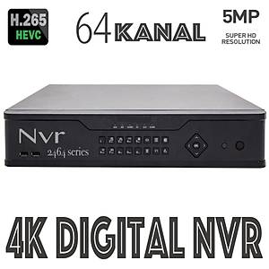 Bycam Pro Hd 2464  64 Kanal Nvr 8 x 8tb hdd deste�i