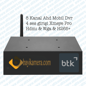 BYCAM 1206 8 Kanal Ahd Mobil Dvr ( xmeye )