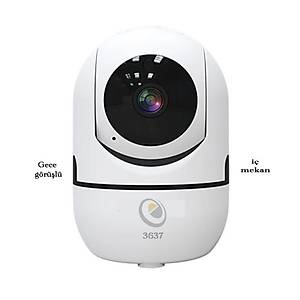BYCAM 3637-360 Derece Kablosuz Wifi Bak�c� ve Bebek Kameras�