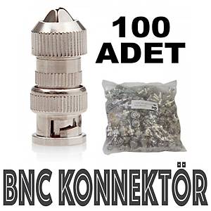 Bnc Konnekt�r 100 L�k Paket