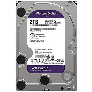 2 TB 3.5 5400RPM 64MB PURPLE WD10PURX 7/24 G�VENL�K D�SK� HDD