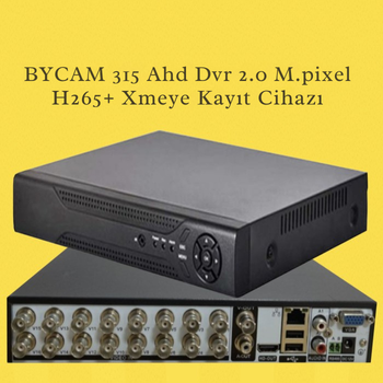 BYCAM 315  16 Kanal 1080P Ahd Kay�t Cihaz�  Xmeye  Y�z Tan�ma