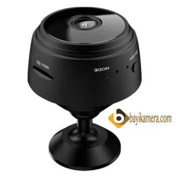 A9 Mini WiFi Kamera, 1080P Full HD Kablosuz Ev G�venlik Kameras�, Mobil �zleme ve Gece G�r��l� K���k �� Mekan Video Kaydedici