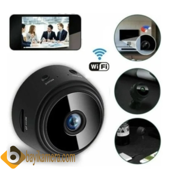 A9 Mini WiFi Kamera, 1080P Full HD Kablosuz Ev G�venlik Kameras�, Mobil �zleme ve Gece G�r��l� K���k �� Mekan Video Kaydedici