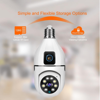 BYCAM 3606  �ift Kameral� 360 Derece Wifi Amp�l Kameras� 1080p Full Hd