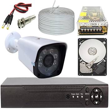 BYCAM Eco 5.0 Megapixel Lensli ( 1 ) Kameral� Full Paket G�venlik Sistemi