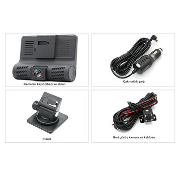 BYCAM - 908  Ara� ��i 3 Kameral� Kay�t Sistemi