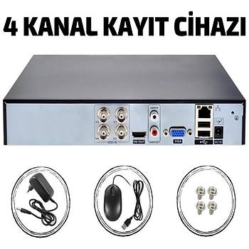 Elit Hd-7004 Ahd Kay�t Cihaz� 4 Kanal ( 1080N Kay�t )