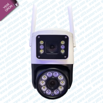 BYCAM 3516 WiFi 360� D�nebilen ( �ift Kameral� Wifi � P Kamera ) 5Mp Sony Lens 1080P Full Hd