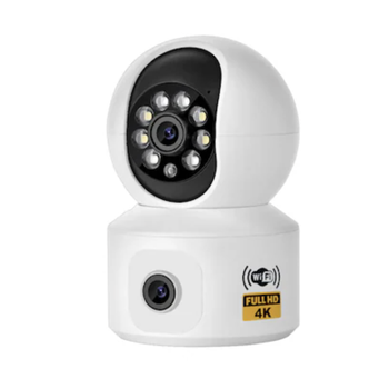 Elit 3636 360 Derece ( 2 ) Kameral Wifi Bebek  Kameras Gecegrl 1080p