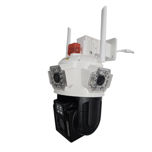 BYCAM YS-22 PRO MAX 4K 360� D�nebilen ( 3 Kameral� Wifi � P Kamera ) 5Mp Sony Lens 1080P Full Hd