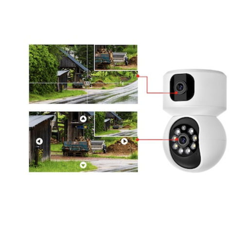 BYCAM 3636 360 Derece ( 2 ) Kameral� Wifi Bebek  Kameras� Geceg�r��l� 1080p