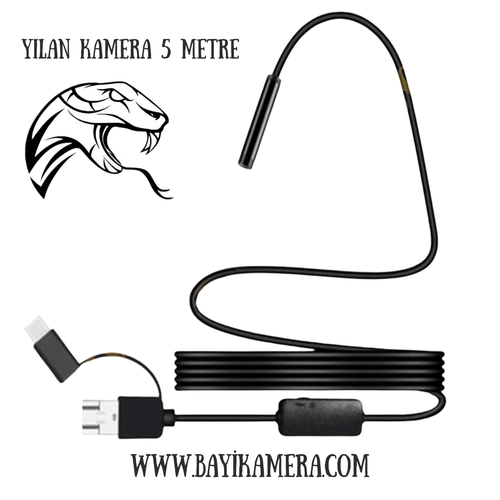 Y�lan Kamera 10 Metre Android Type-C Ve Laptop Uyumlu