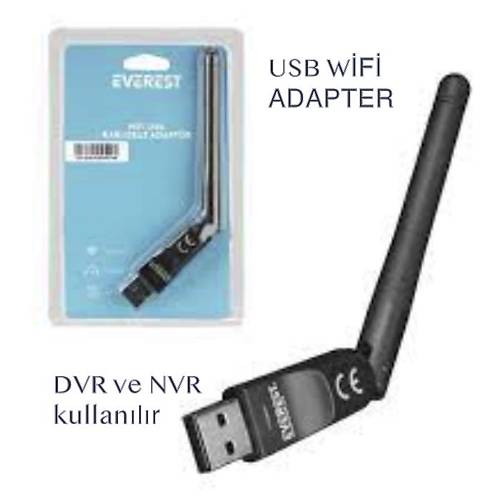 BYCAM Wifi 802.11N Wireless USB 2.0 Adapt�r 150 Mbps 2.4 Gz