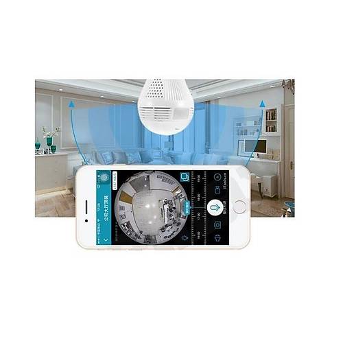 BYCAM 3607  360 Derece Panoromik Wifi Amp�l Kamera 1080p Full Hd