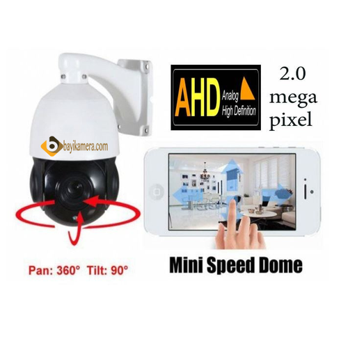 BYCAM Ahd 7040 Mini Speedome 5x zoom Kamera 2.0 M.pixel