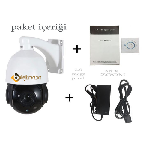 BYCAM Ahd 7040 Mini Speedome 5x zoom Kamera 2.0 M.pixel