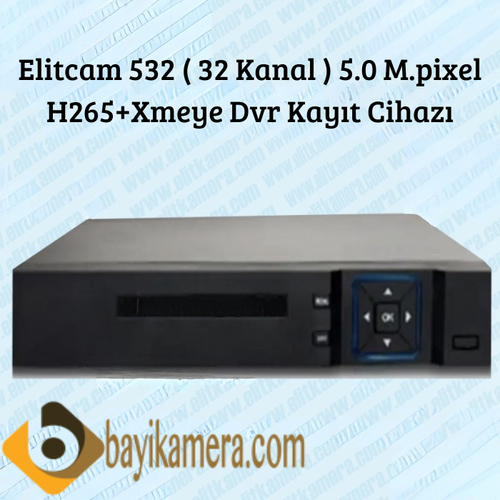 BYCAM  Pro 532 32 Kanal Dvr 5.0 Megapixel H265+ 16 ses xmeye