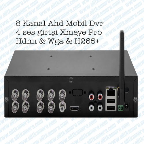 BYCAM 1208 8 Kanal Ahd Mobil Xmeye Dvr ( S�M KARTLI )
