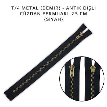 T/4 METAL (DEMR) - ANTK DL CZDAN FERMUARI 25 CM (SYAH)