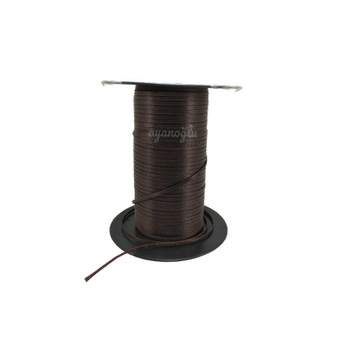 SM YASSI MUMLU PLK - 2.5 mm (METRELK) K.KAHVE