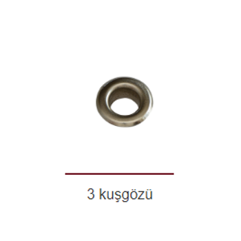 NO:3 KUGZ-KAPSL (50 ADET)