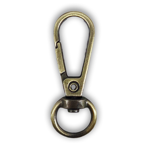 Zincirlik Kanca, 1 cm, F�r�al� Antik, (Brushed Antique)