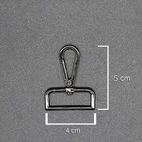 AKREP KANCA - BLACK N�KEL (ANTRAS�T) - 4 CM