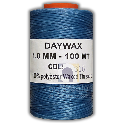 DAYWAX Mumlu �plik, Okyanus Mavi (316), 1 mm, 100 metre