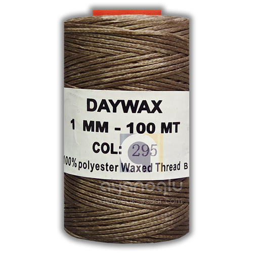 DAYWAX Mumlu �plik, 1 mm, 100 metre, Toprak(295)