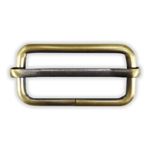 Telli Sap Ayar Tokas�, S�rg�, 4 cm, F�r�al� Antik, (Brushed Antique)