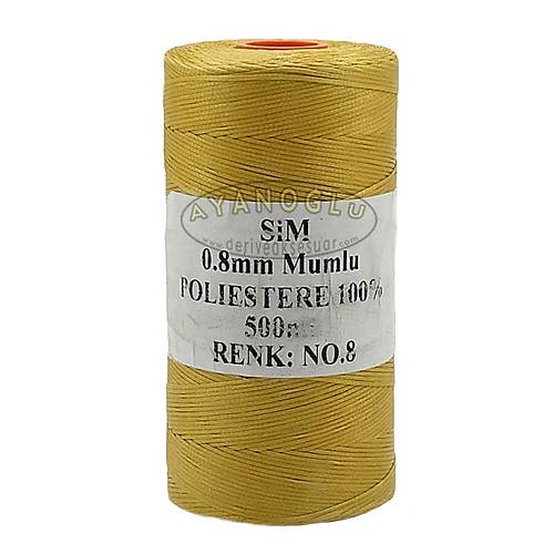 S�M MUMLU �PL�K - 0.8 mm (METREL�K) HARDAL NO:8