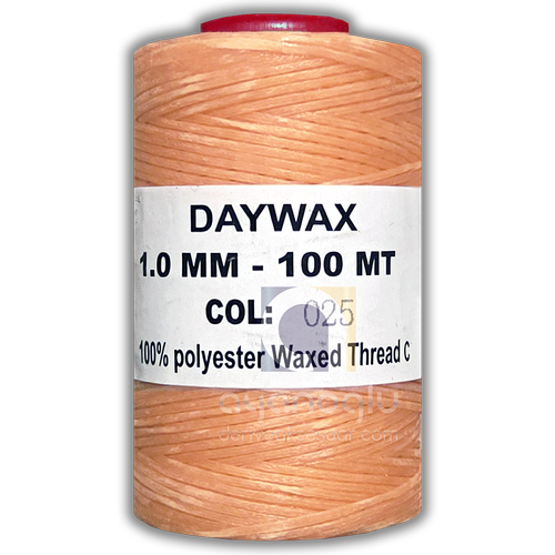 DAYWAX Mumlu �plik, Somon (025), 1 mm, 100 metre