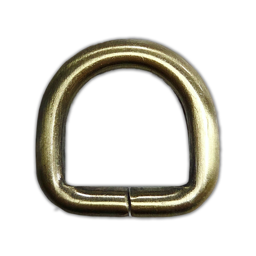 D Halka, 1.5 cm, F�r�al� Antik, (Brushed Antique)