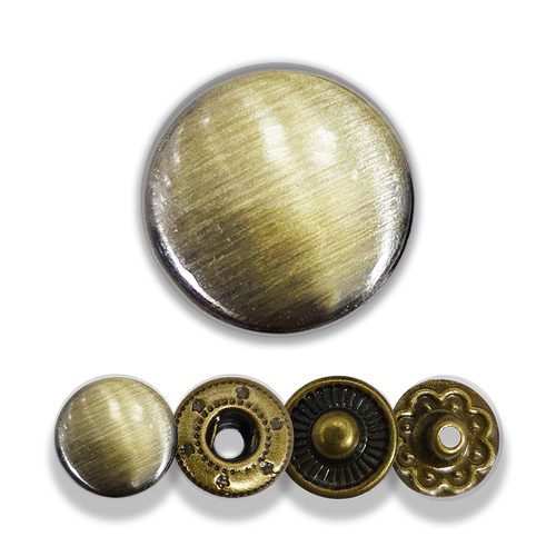 ��t��t, 10 mm, No:51/Vt-2, (20 tak�m/set) Mont, Giyim, �anta, Deri, F�r�al� Antik, Brushed Antique