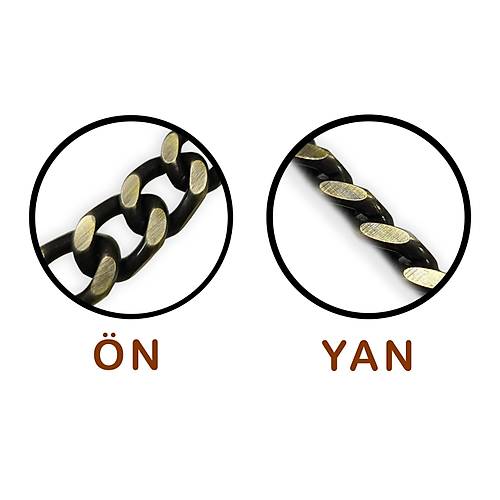 �anta Zinciri, Metal, F�r�al� Antik, Brushed Antique