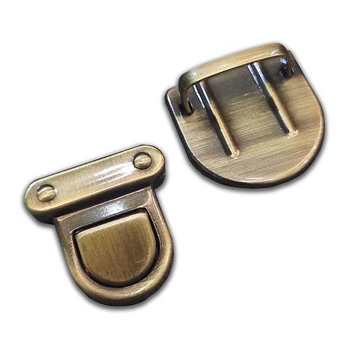 Sac anta Kilidi, Kapatma Klipsi, Aksesuar, Fral Antik, Brushed Antique