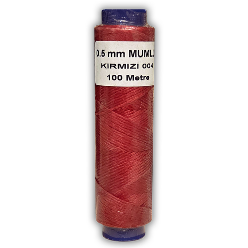 Mumlu �plik, 0.5 mm, 100 metre, K�rm�z� 004