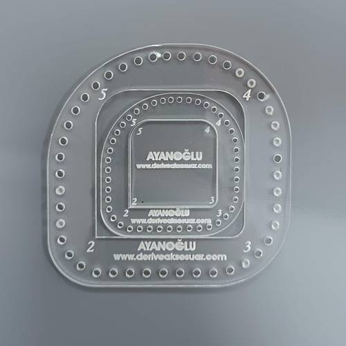 K��E YUVARLAMA CETVEL SET�