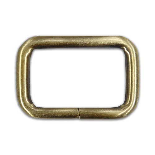 Kare �er�eve Halka, 3 cm, F�r�al� Antik, (Brushed Antique)