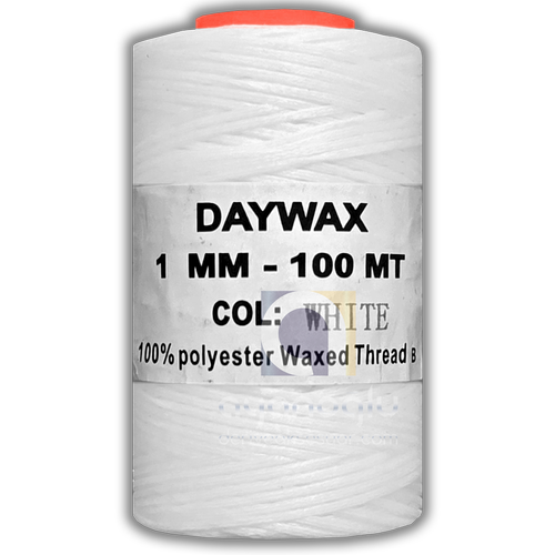 DAYWAX Mumlu �plik, Beyaz, 1 mm, 100 metre