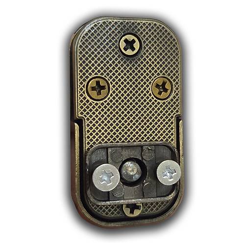 �anta Kilidi, Kapatma Klipsi, �izgili, F�r�al� Antik, Brushed Antique