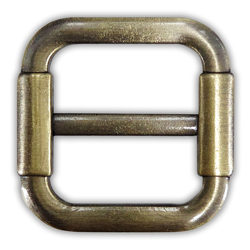 Sap Ayar Tokas�, S�rg�, 2 cm, Zamak, F�r�al� Antik, (Brushed Antique)