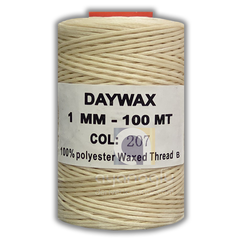 DAYWAX Mumlu �plik, 1 mm, 100 metre, Krem(207)