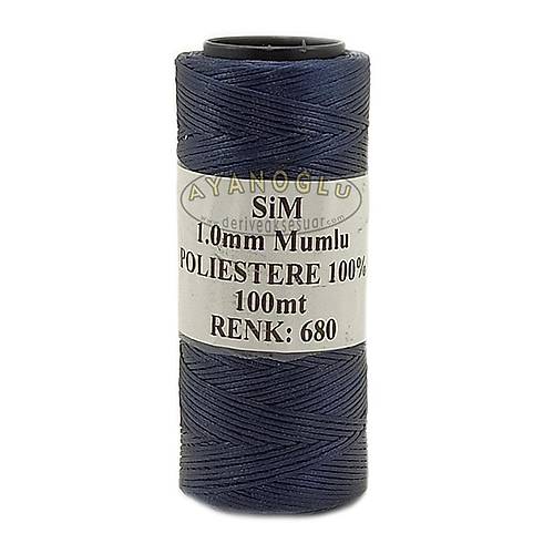 S�M MUMLU �PL�K - 1 mm (100 m.) LAC�VERT NO:680