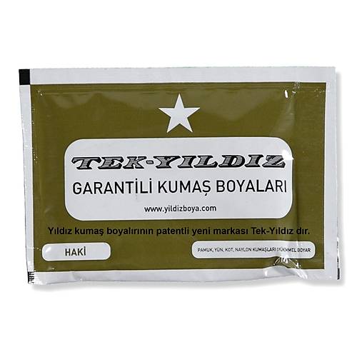 YILDIZ ( TEKYILDIZ ) KUMA� BOYASI