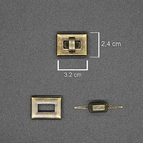 KARE ZAMAK G�MME KL�PS - ANT�K (�ANTA KL�PS�)