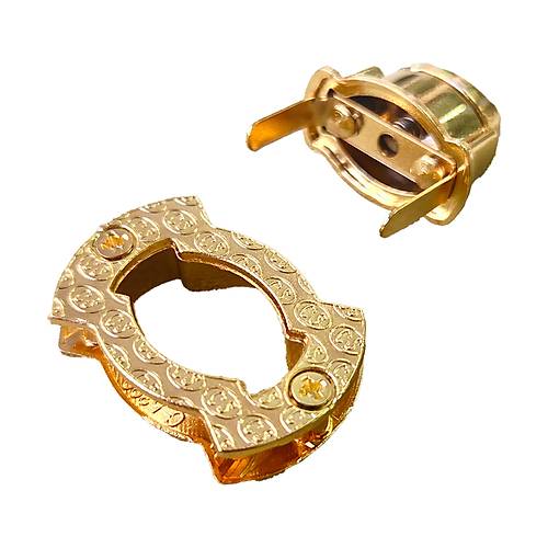 �anta Kilidi, Kapatma Klipsi, Aksesuar, Nikel, Light Gold, Black Nikel